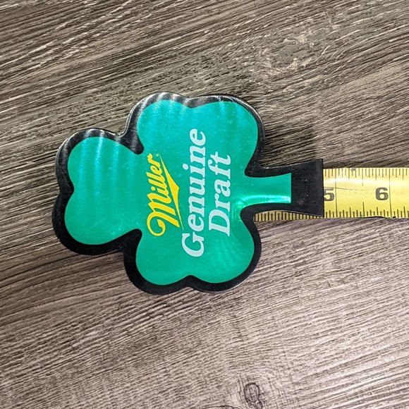 TAP - MILLER GENUINE DRAFT Beer Tap - Shamrock - Green - St. Patrick's Day!! ☘️ - Picture 5 of 8